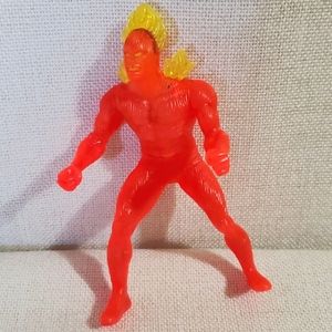 ⭐️VINTAGE⭐️ 1996 Marvel Human Torch Action Figure